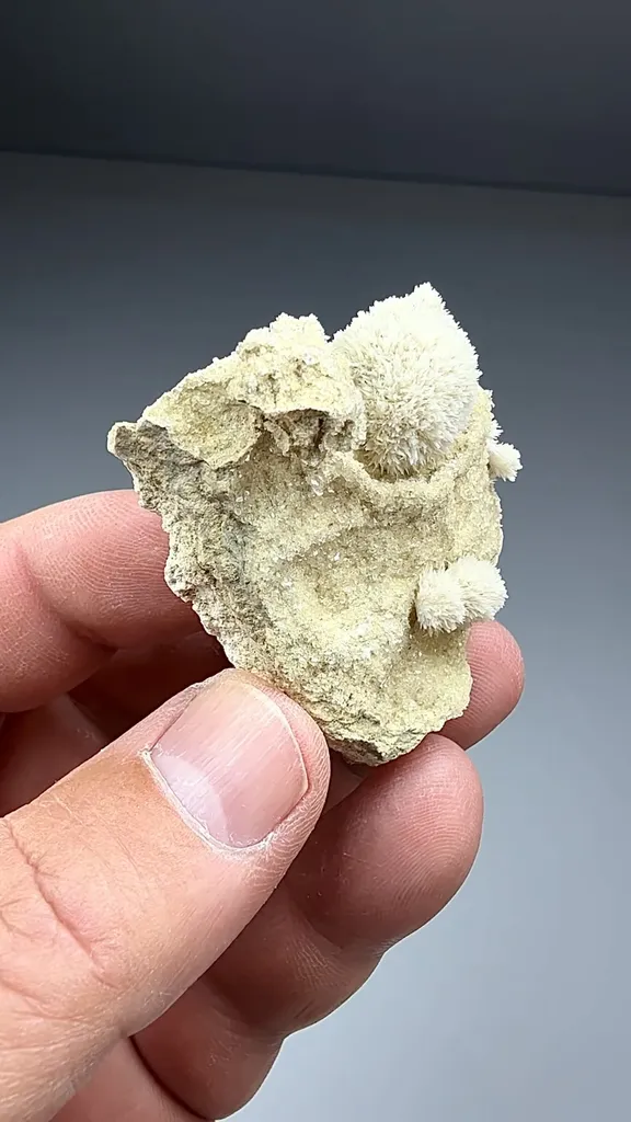 Strontianite with Calcite (820B) - image 2