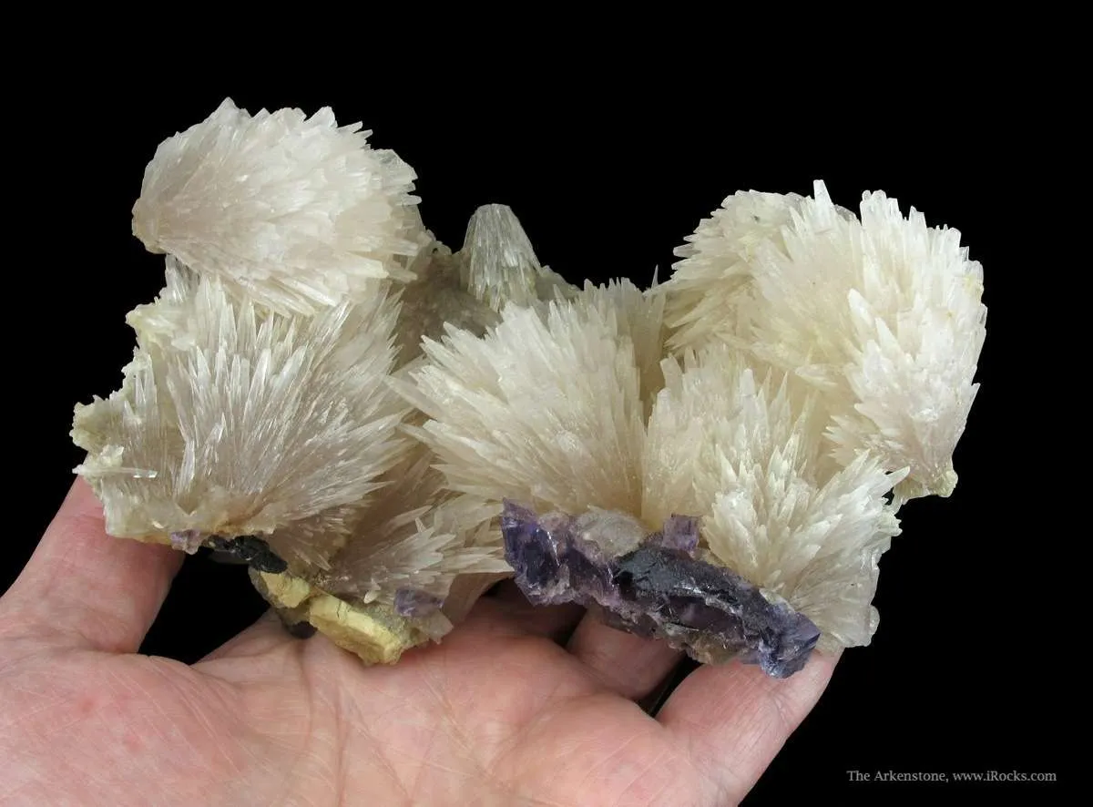 Strontianite With Fluorite and Calcite - image 1