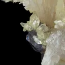 Strontianite With Fluorite and Calcite - image 3