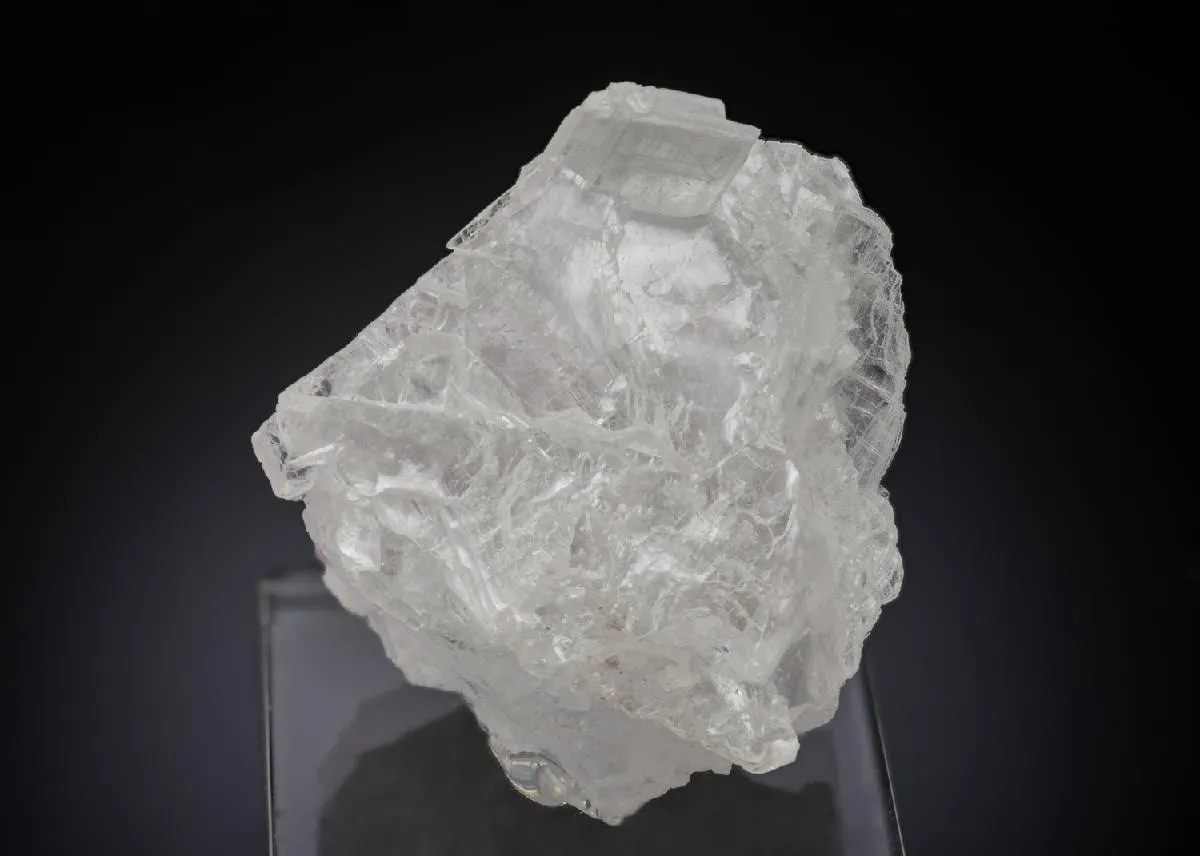 STRONTIOGINORITE with Gypsum var. Selenite - image 1