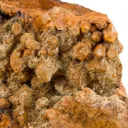 Strunzite on Quartz - image 3