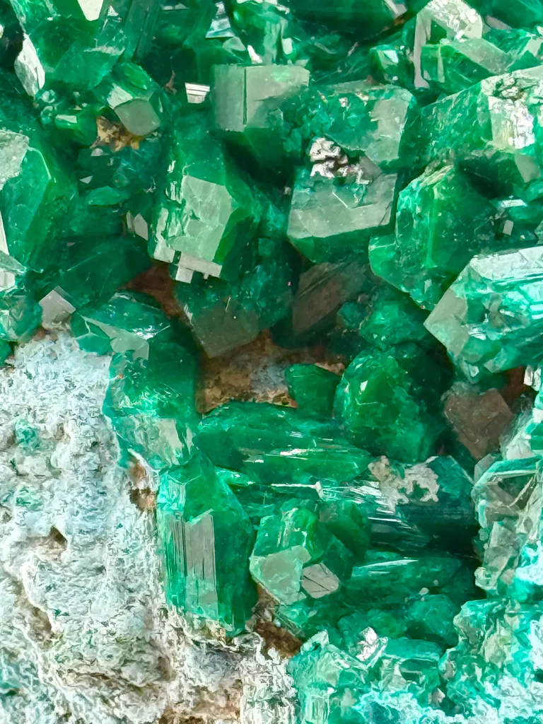 Stunner Dioptase and Chrysocolla combo from DRC - image 2