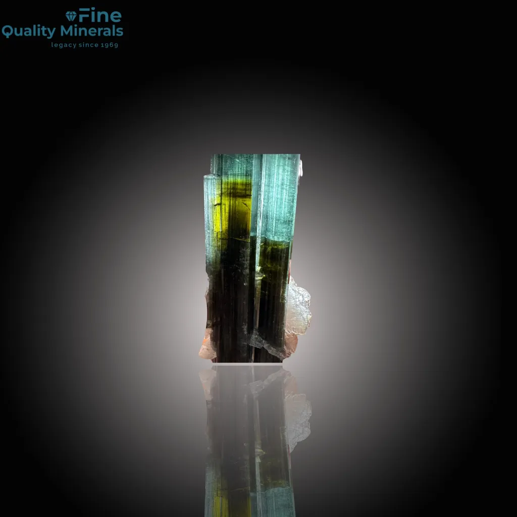 Stunning Bi-Color Tourmaline – A Vibrant Skardu Gem - image 2