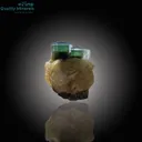 Stunning Blue Cap and Green Tourmaline - image 1