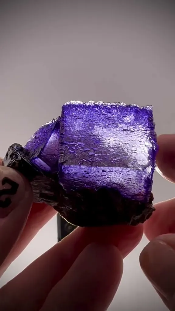 Stunning Elmwood Mine Fluorite with Sphalerite image