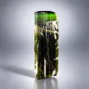 Stunning Green Cap Tourmaline Crystal with Albite from Pakistan - image 6