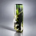 Stunning Green Cap Tourmaline Crystal with Albite from Pakistan - image 4