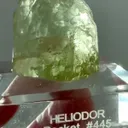 Stunning Heliodor from the legendary pegmatites of Volyn. Weighing in at 37.39 grams - image 2