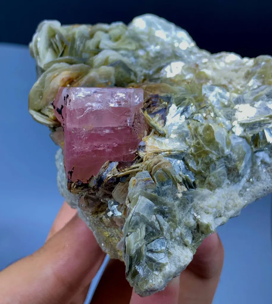 Stunning Pink Apatite Specimen from Pakistan - image 6