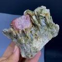 Stunning Pink Apatite Specimen from Pakistan - image 7