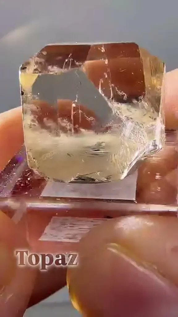 Stunning Topaz from Shigar, Pakistan image