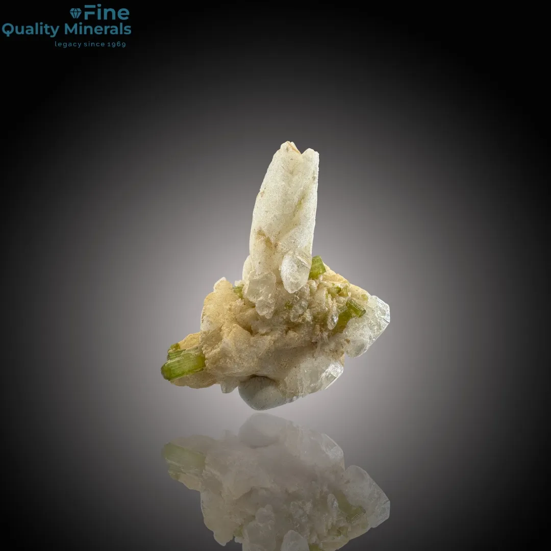 Stunning Tourmaline with Quartz & Feldspar Combination - image 1