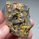 Sturmanite from N'Chwaning Mines, Northern Cape, South Africa - image 2