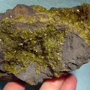Sturmanite, Hematite - image 1