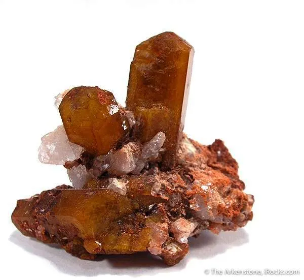 Sturmanite With Calcite - image 1