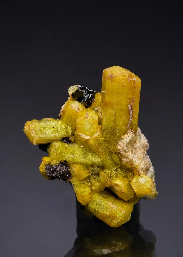 Sturmanite with Gaudefroyite image