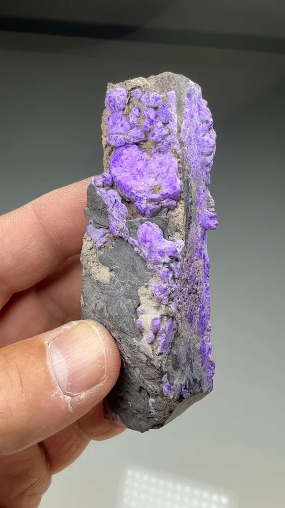 Sugilite from N'Chwaning III Mine, N'Chwaning Mines, Northern Cape, South Africa - image 2