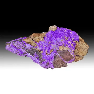 Sugilite from N'Chwaning III Mine, N'Chwaning Mines, Northern Cape, South Africa