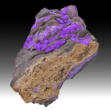 Sugilite from N'Chwaning III Mine, N'Chwaning Mines, Northern Cape, South Africa