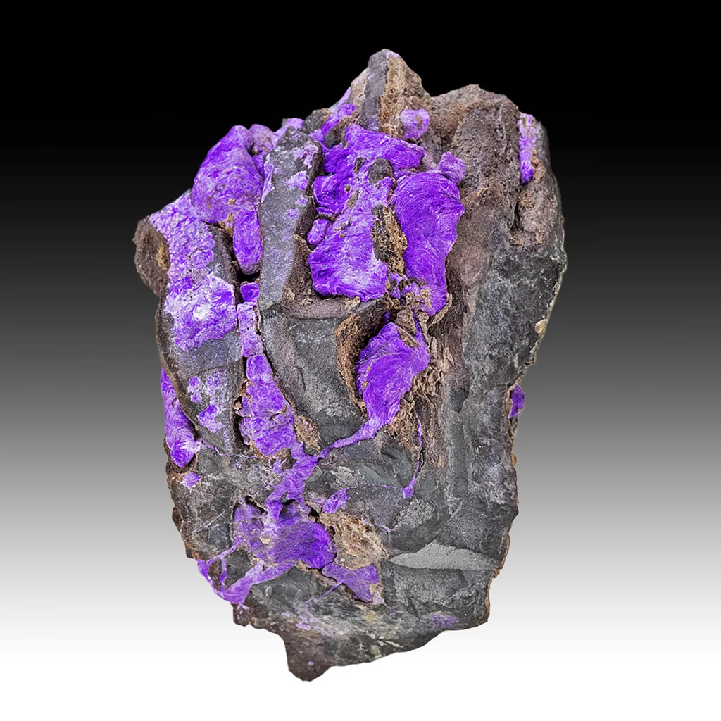 Sugilite from N'Chwaning III Mine, N'Chwaning Mines, Northern Cape, South Africa - image 1