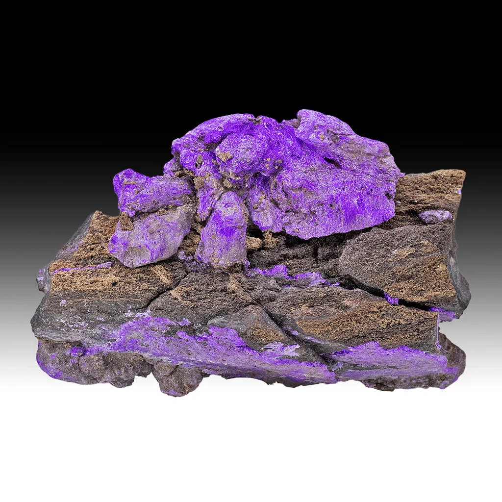Sugilite from N'Chwaning III Mine, N'Chwaning Mines, Northern Cape, South Africa - image 1