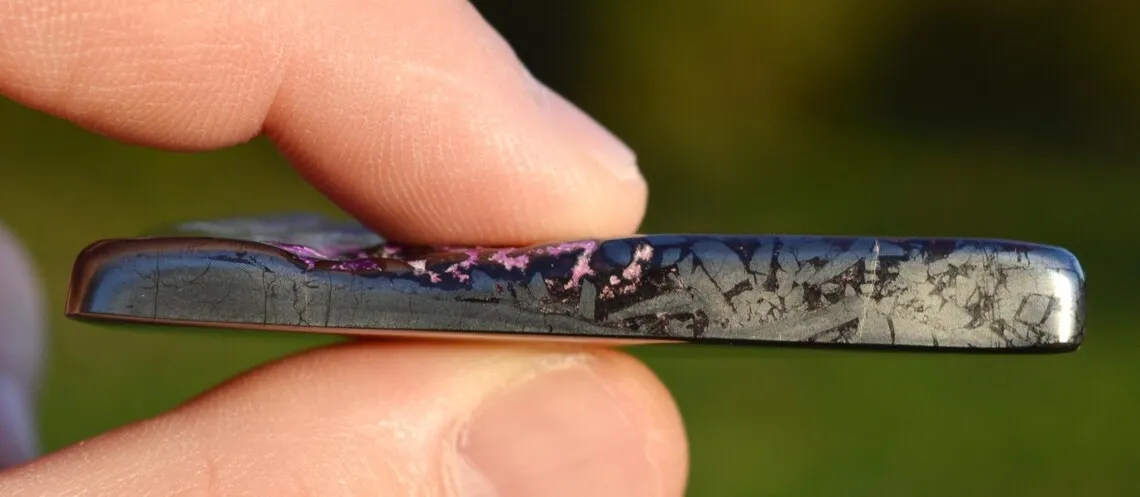 Sugilite & Hematite 48 grams - Wessels Mine, North Cape Province, South Africa - image 5