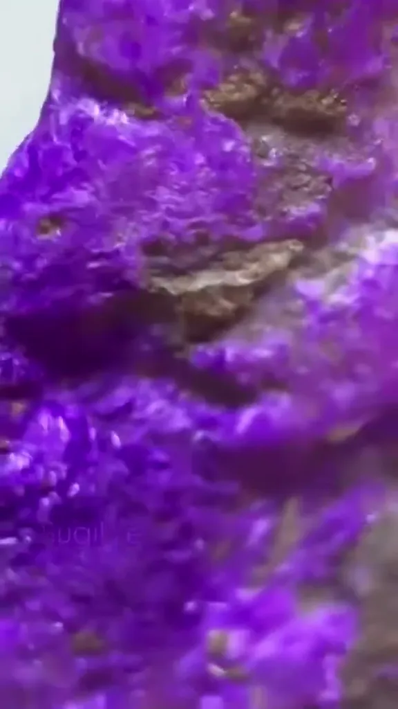 Sugilite is a purple, pink, or occasionally colorless mineral with a… - image 3