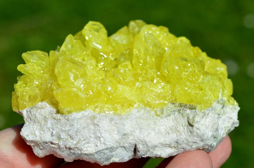 Sulfur 192 grams - El Desierto mine, San Pablo de Napa, Daniel Campos Province, Potosí, Bolivia - image 2