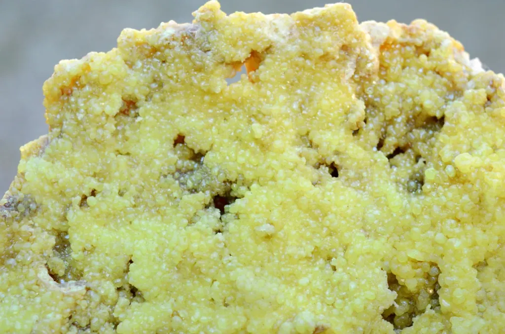 Sulfur 442 grams - Machów mine, Tarnobrzeg City Co., Subcarpathian Voivodeship, Poland - image 2