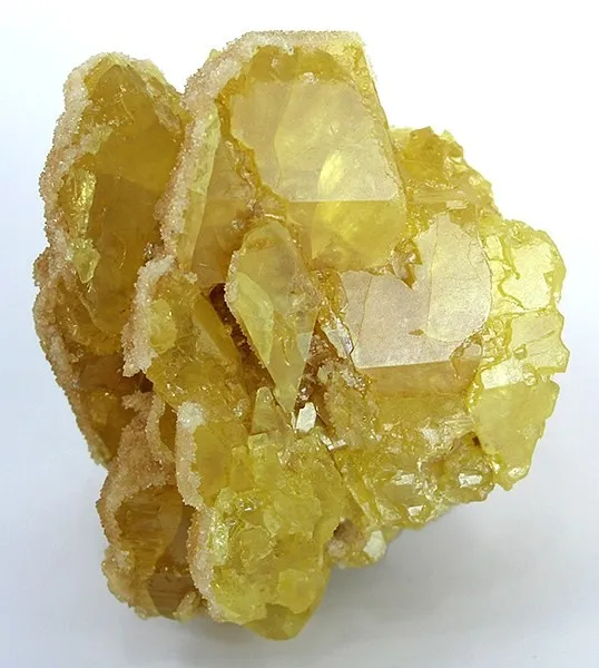 Sulfur, Calcite image
