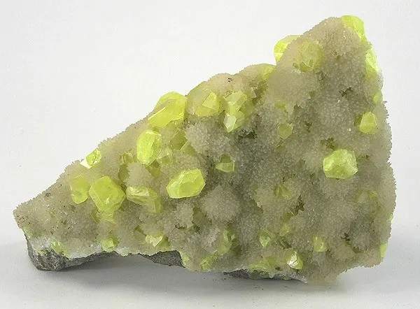 Sulfur, Calcite image