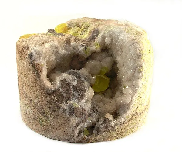 Sulfur, Calcite image