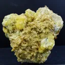 Sulfur & celestite - 444 grams - Machów mine, Tarnobrzeg City Co., Subcarpathian Voivodeship, Poland - image 5