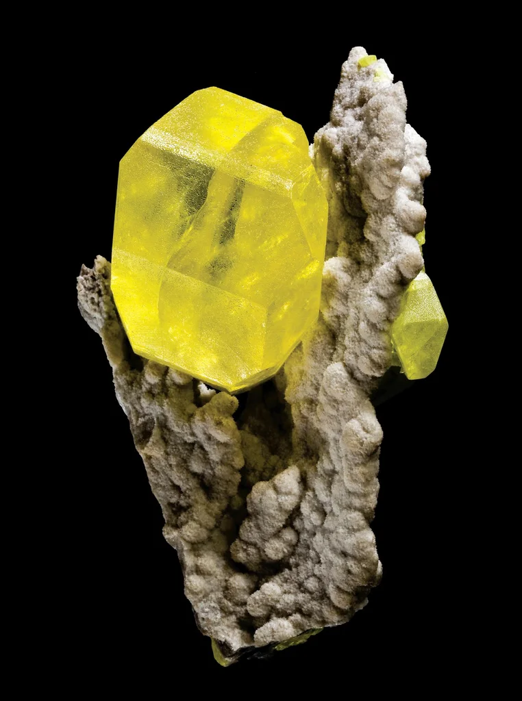 Sulfur from Cianciana, Agrigento Province, Sicily, Italy image