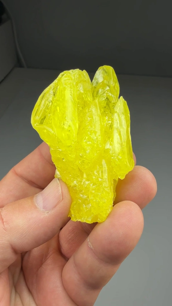 Sulfur from El Desierto mine, Potosí, Bolivia - image 2