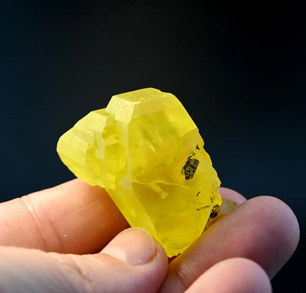 Sulfur from Italy, Sicily, Agrigento Province, Cozzo Disi Mine - image 3