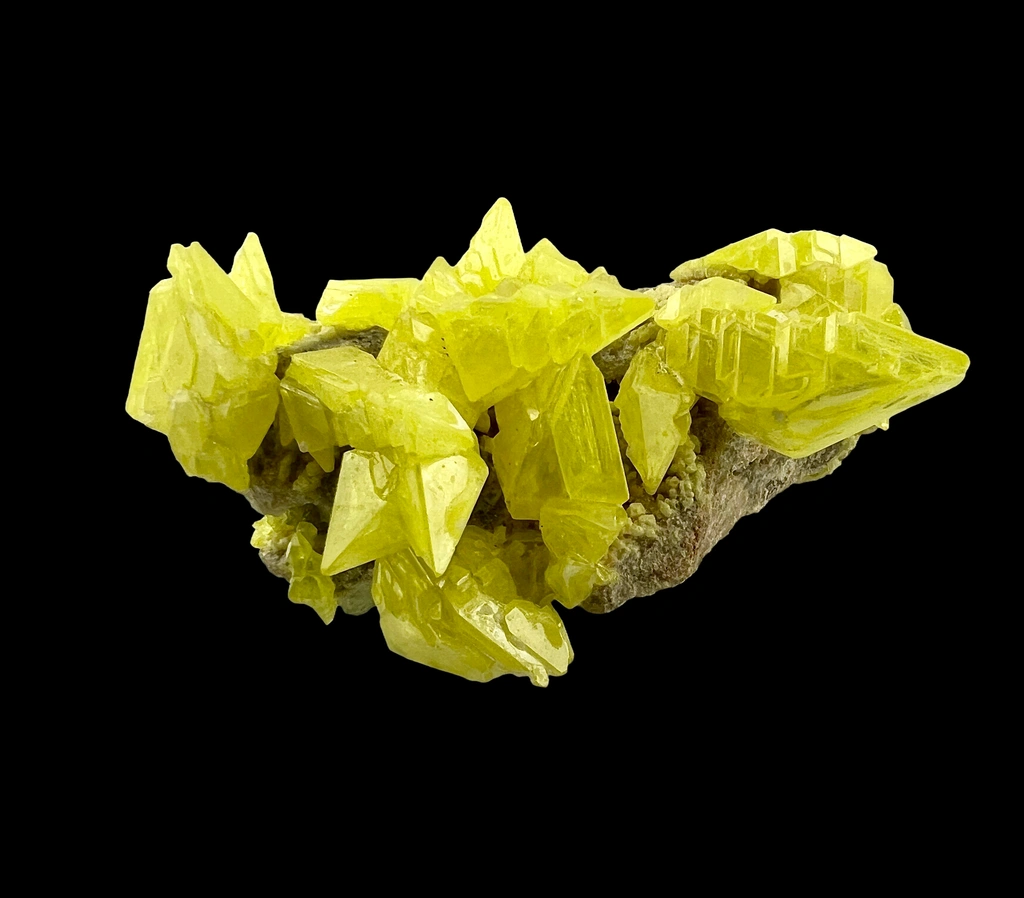 Sulfur from Steamboat Springs Mining District, Nevada, USA image