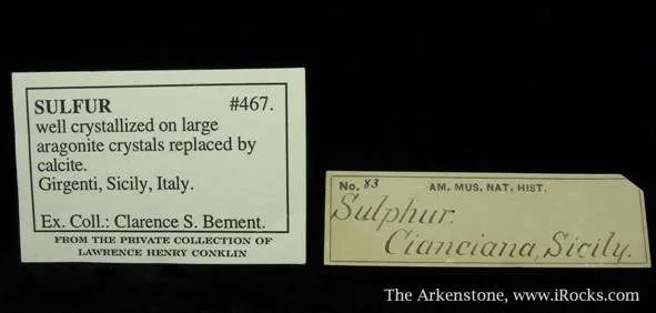 Sulfur on Aragonite - image 6