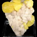 Sulfur on Aragonite - image 1