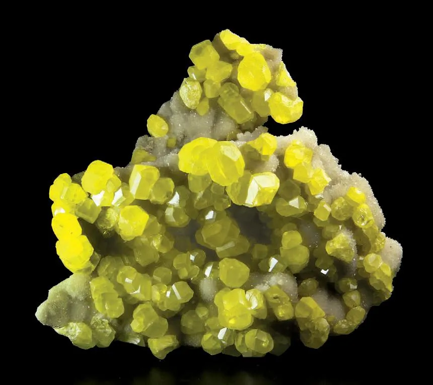 Sulfur on Aragonite image