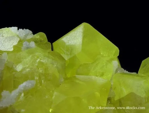 Sulfur on Aragonite - image 3