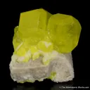 Sulfur on Aragonite - image 3