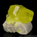 Sulfur on Aragonite - image 1