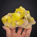 Sulfur on Aragonite - image 1