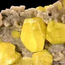 Sulfur on Aragonite - image 3