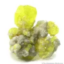 Sulfur on Aragonite - image 3