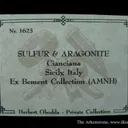 Sulfur on Aragonite - image 5