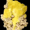 Sulfur on Aragonite - image 2