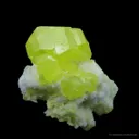 Sulfur on Aragonite (Fluorescent) - image 1