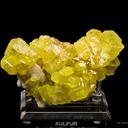 Sulfur on Sulfur With Aragonite - image 4